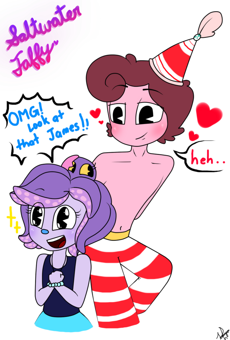 Saltwater Taffy By Dcoolandawesome - Salt Water Taffy (736x1086)