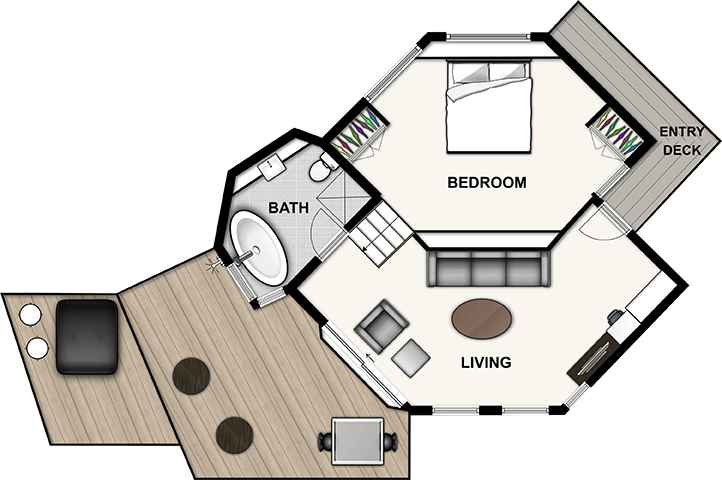 Treehouse Villa Floor Plan Tree House Floor Plans - Floor Plan Tree House (722x480)