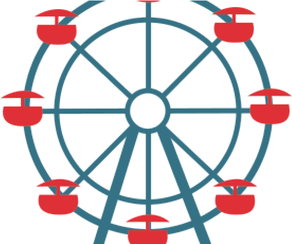 Ferris Wheel Clipart Wheel Axle - Clip Art Ferris Wheel (640x480)