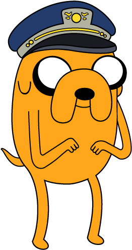 Pilot Jake The Dog By Otownflyer - Adventure Time Jake The Dog (436x603)