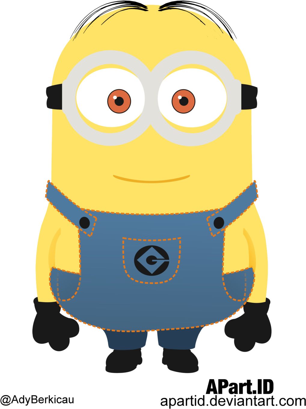Despicable Me Minion - Animated Minion (1024x1396)