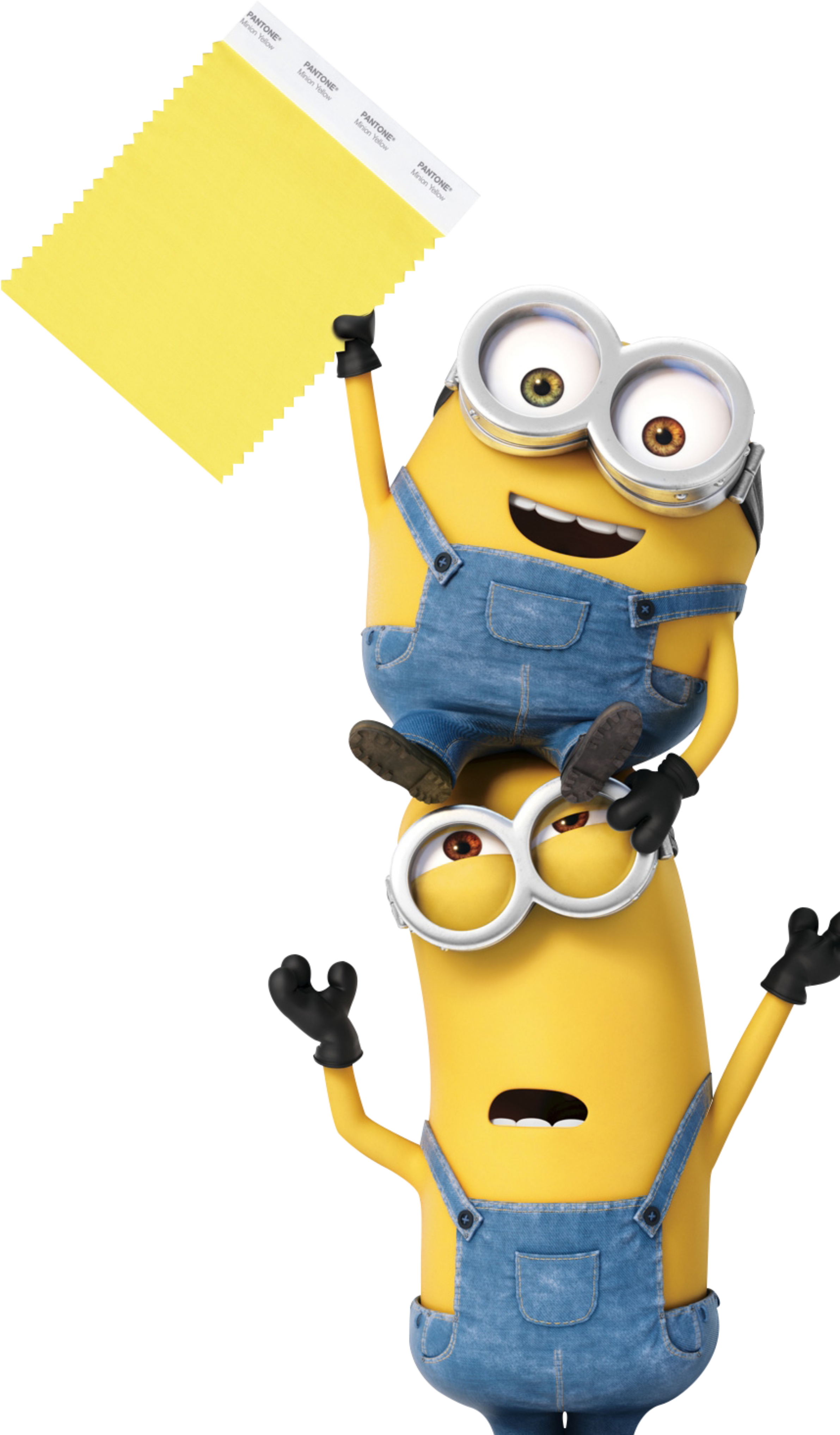 Meu Malvado Favorito Minions 11 Png - Minion Pantone (2483x4280)