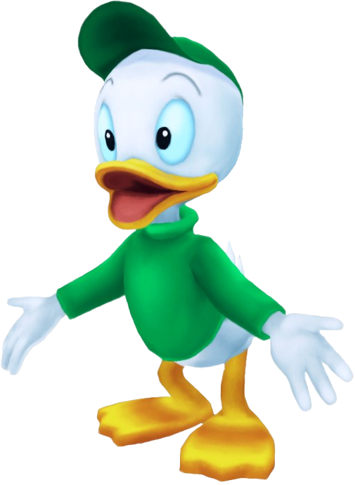 Louie Kh - Kingdom Hearts Huey Dewey And Louie (505x691)