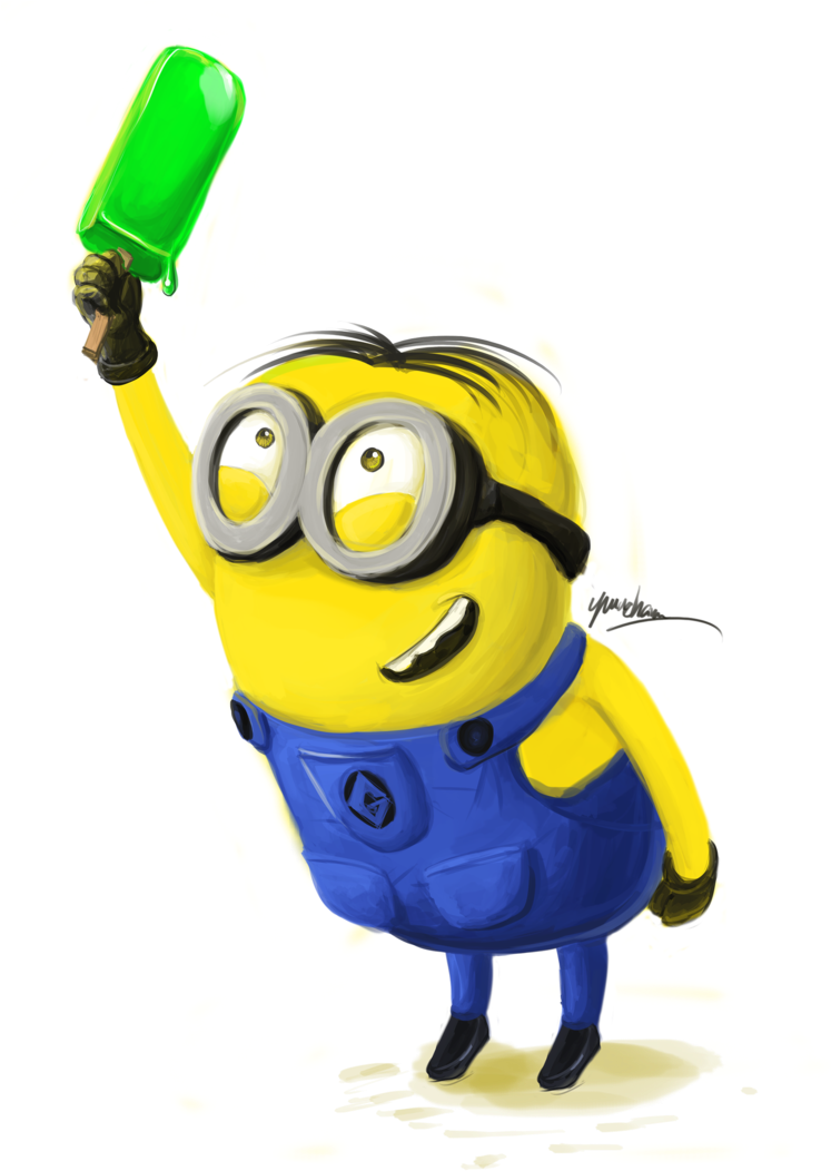 Dave The Minion By Yuuchann - Chocolate Comes From A Tree (752x1063)