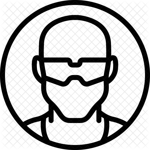 Safety Glasses Icon - Personal Protective Equipment (512x512)