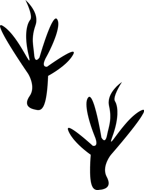 Mouse Tracks Rubber Stamp - Rubber Stamp (609x800)