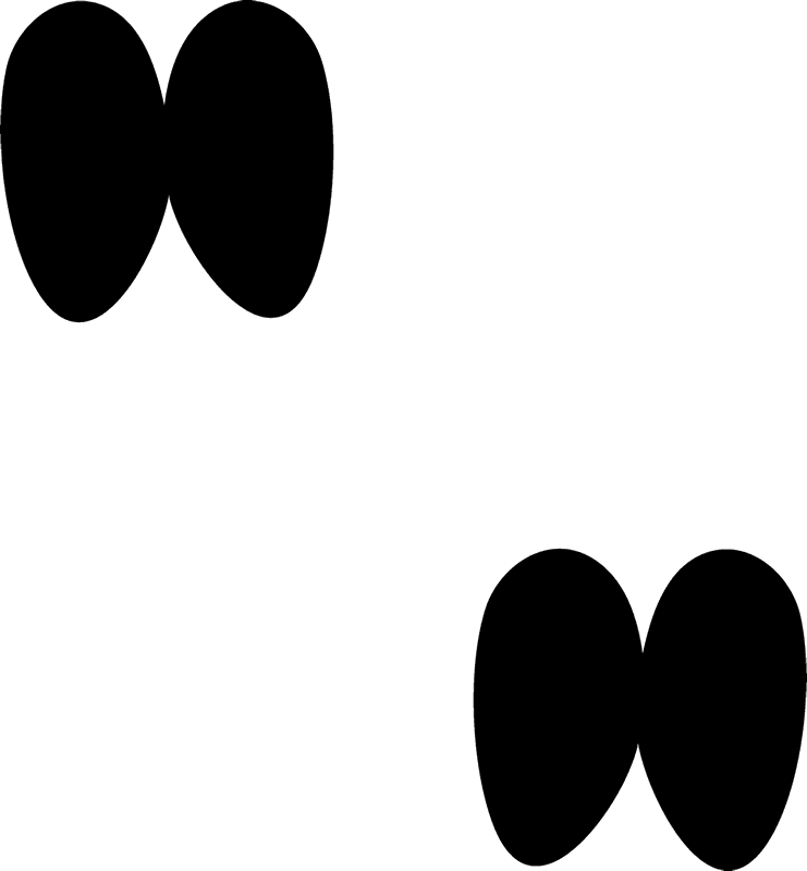 Bison Tracks Rubber Stamp - Rubber Stamp (741x800)