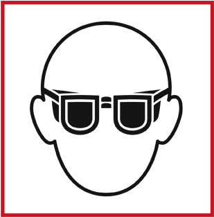 Safe Working With - Line Art (469x416)