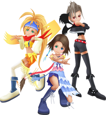From Kingdom Hearts - Kingdom Hearts Final Fantasy (350x381)