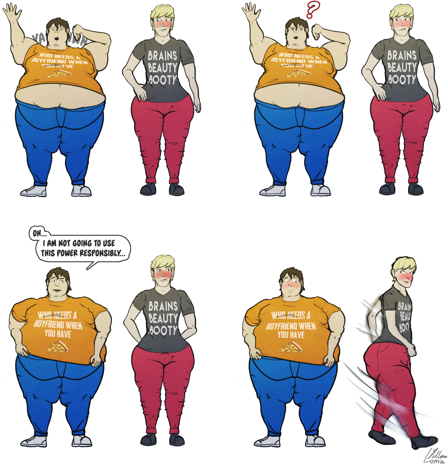 With Great Power By Yellowchess - Great Power (1600x1747)