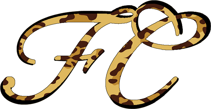 Fc Leopard Logo Letters - Fc Letters (866x807)