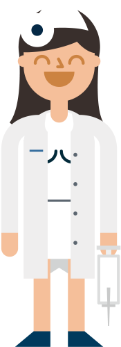 Nursing Home Caretaker - Cartoon (369x530)