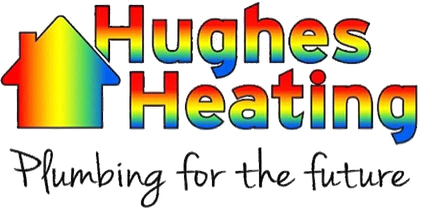 Hughes Heating Logo - Hughes Heating (848x416)