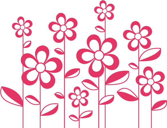 Decoración Paredes Flores De Primavera - Flores Para Decorar Tarjetas (600x600)