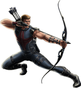 Hawkeye Avengers Ios - Png Avengers Hawkeye (342x370)