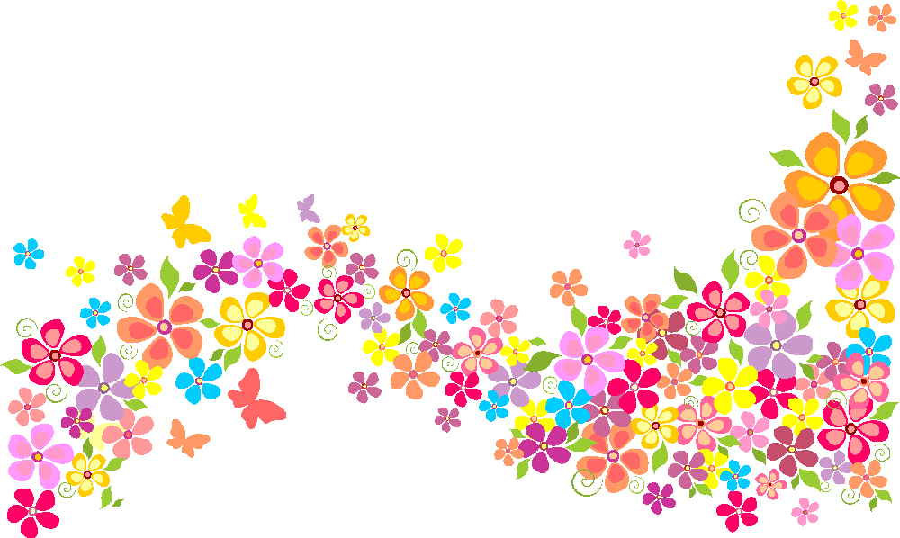 Flores Ilustraciones En Png Para Artesanía Y Diseños - Floral Decor Floral Png (1000x598)