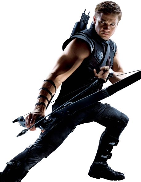 Hawkeye Png Free Download - Transparent Avengers Hawkeye (457x600)