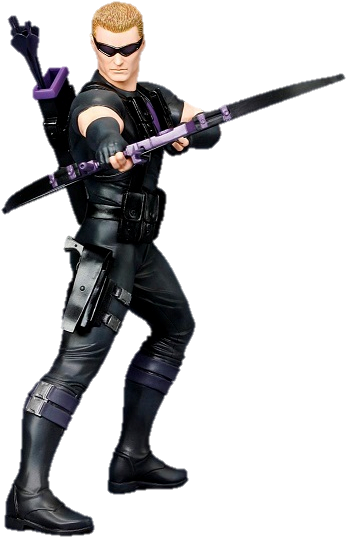 Hawkeye Avengers Png - Avengers Hawkeye Artfx Statue (355x545)