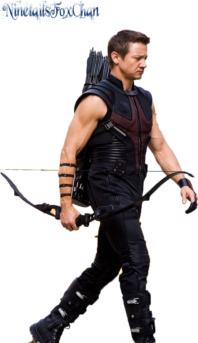 Png Gavião Arqueiro - Marvel The Avengers Hawkeye Clinton Francis Barton (724x1160)