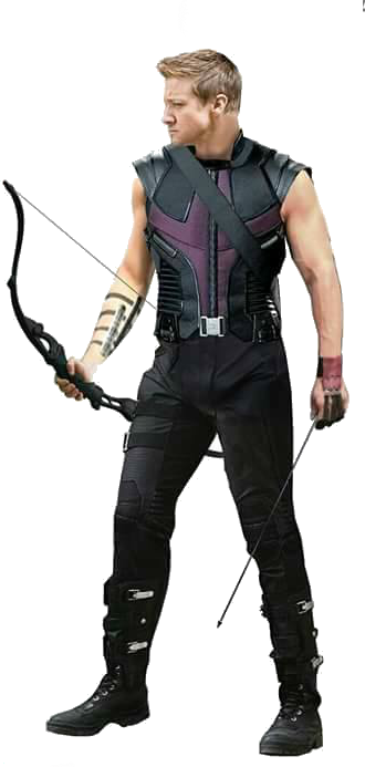 Hawkeye Transparent By Ggreuz - Hawkeye Comic (330x693)