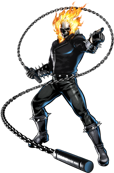 Ghost-rider - Ultimate Marvel Vs Capcom 3 (400x630)