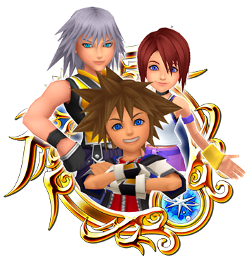 Sora & Riku & Kairi - Huey Dewey And Louie (357x369)