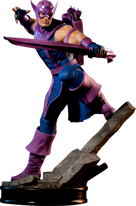 Hawkeye Premium Format™ Figure - Avengers Marvel: Premium Format Figure: Hawkeye (480x723)