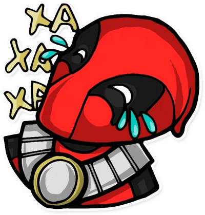 Deadpool Sticker Pack - Telegram Deadpool Stickers (512x512)