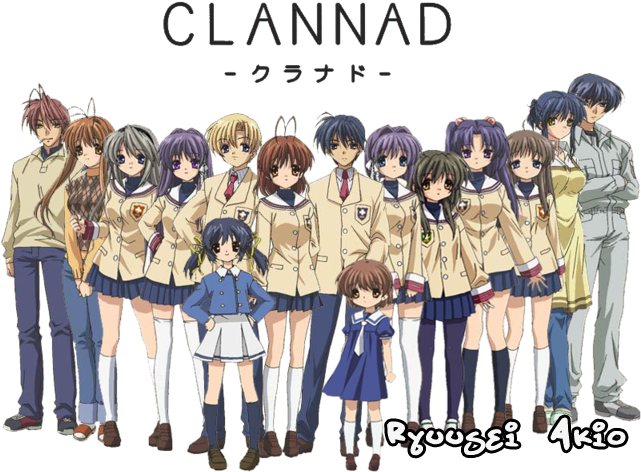 Opisz Format Plików Svg Do Teori Postaraj Się Dołączyć - Clannad Todos Los Personajes (640x480)