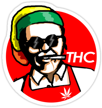Logos Turned Weed - Kfc Weed (375x360)