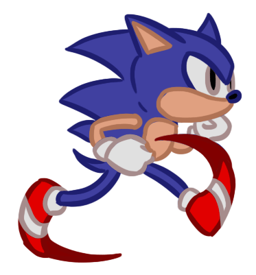 Sonic Sticker By Yanguchitzure - Sonic Sticker (400x400)