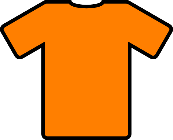 Orange Clipart - T Shirt Clip Art (600x486)