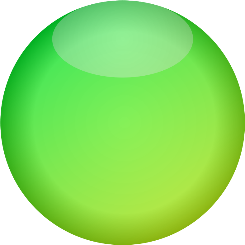 Green Button, Ball, Green - Green Circle (800x800)