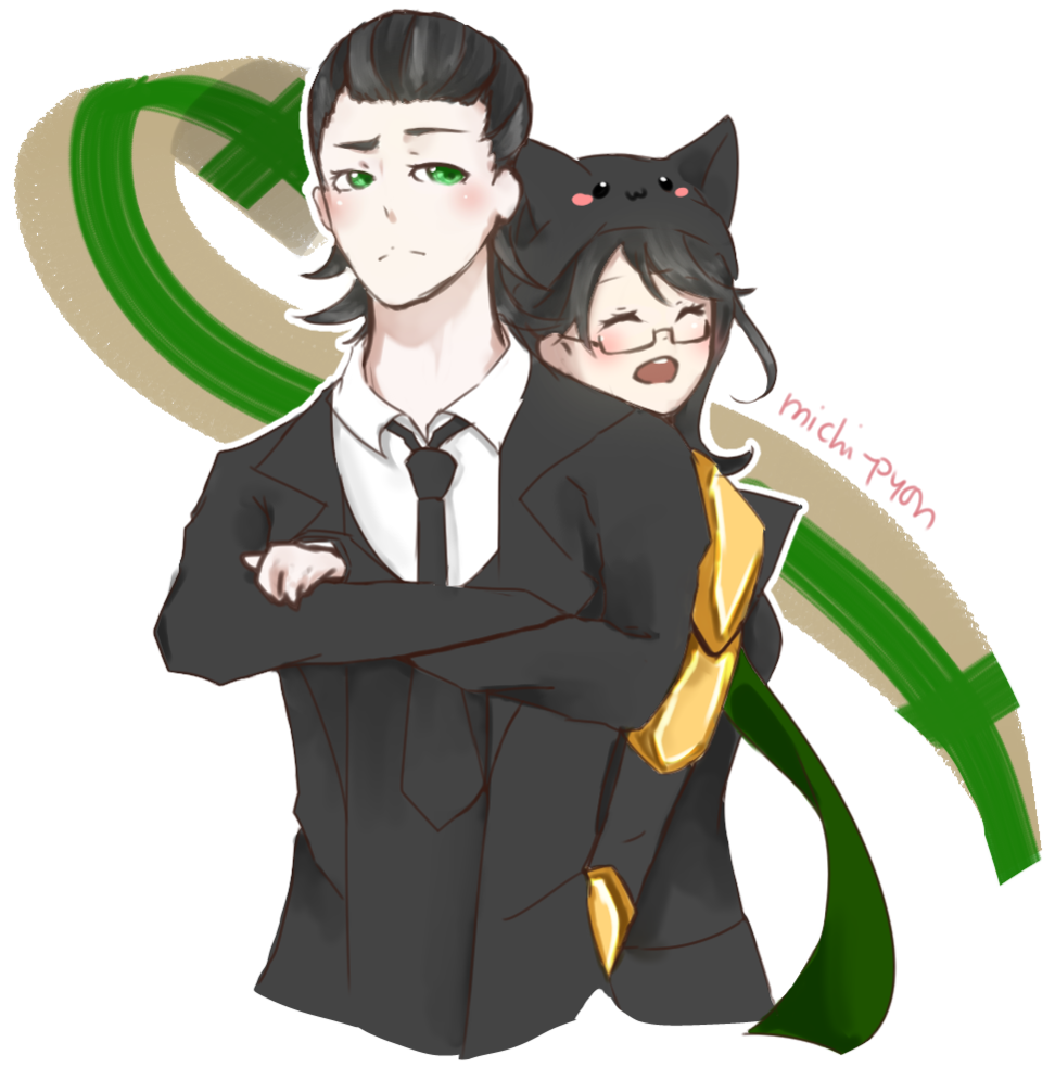 {commission} Loki - Cartoon (1024x989)