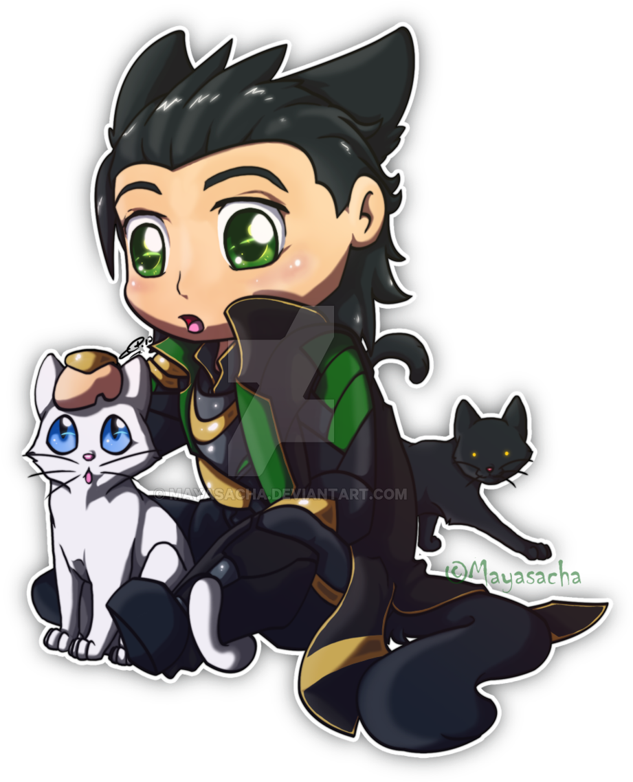 Chibi Loki By Mayasachachibi Loki Avengers - Loki (1024x1137)