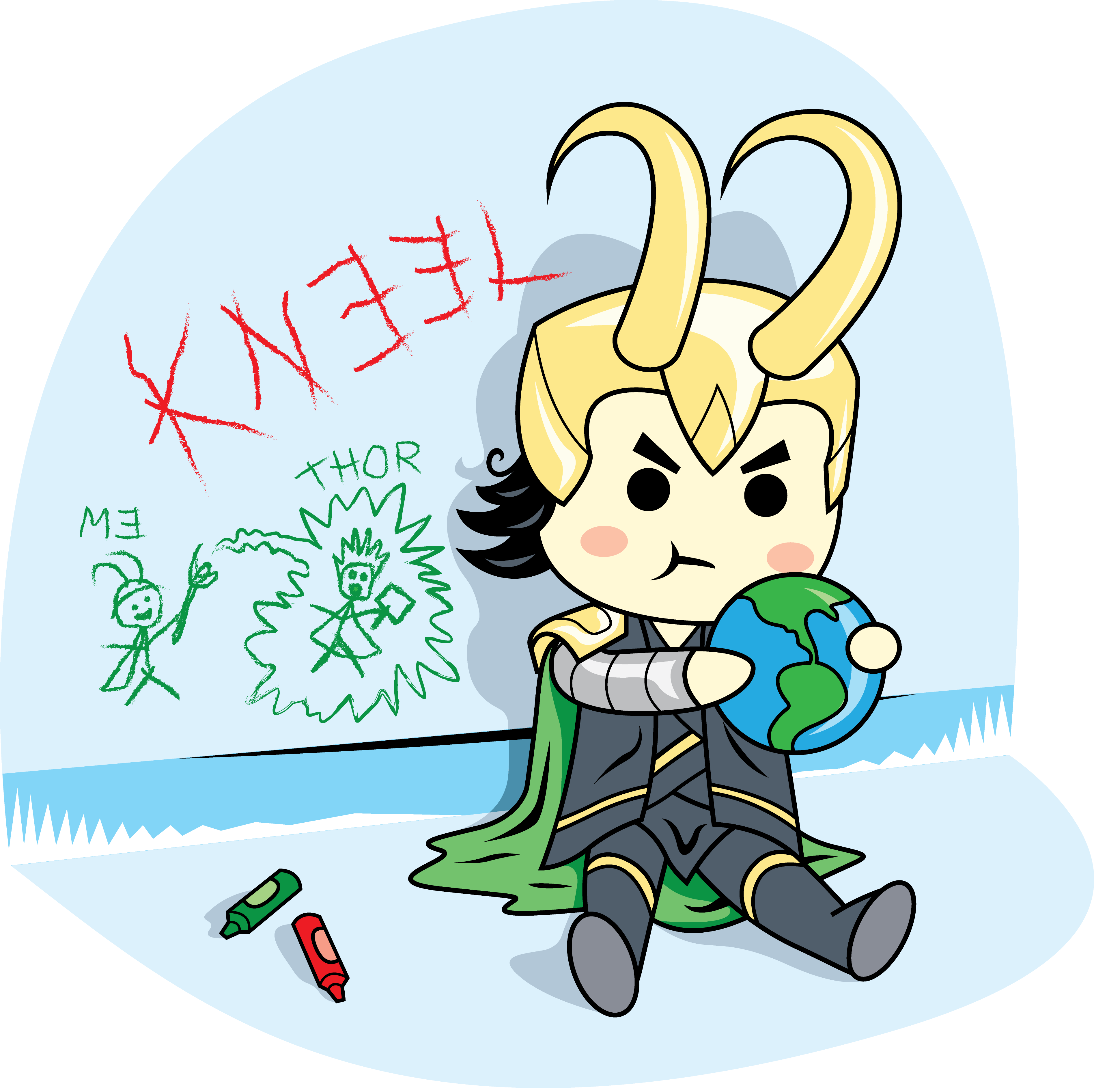Lil Loki - Lil Loki (3790x3768)
