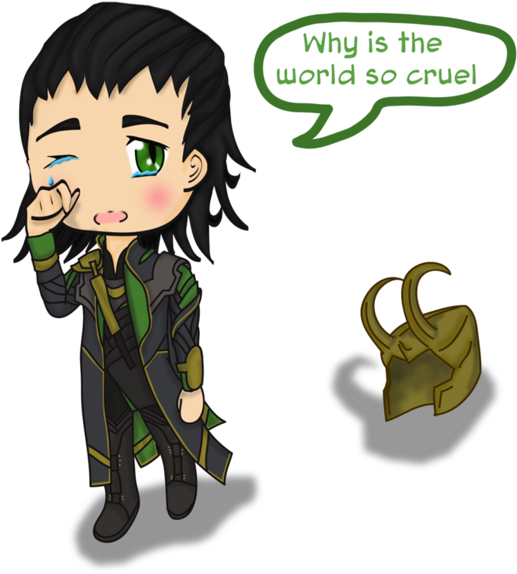 Loki Cartoon Chibi Download - Comics (898x889)