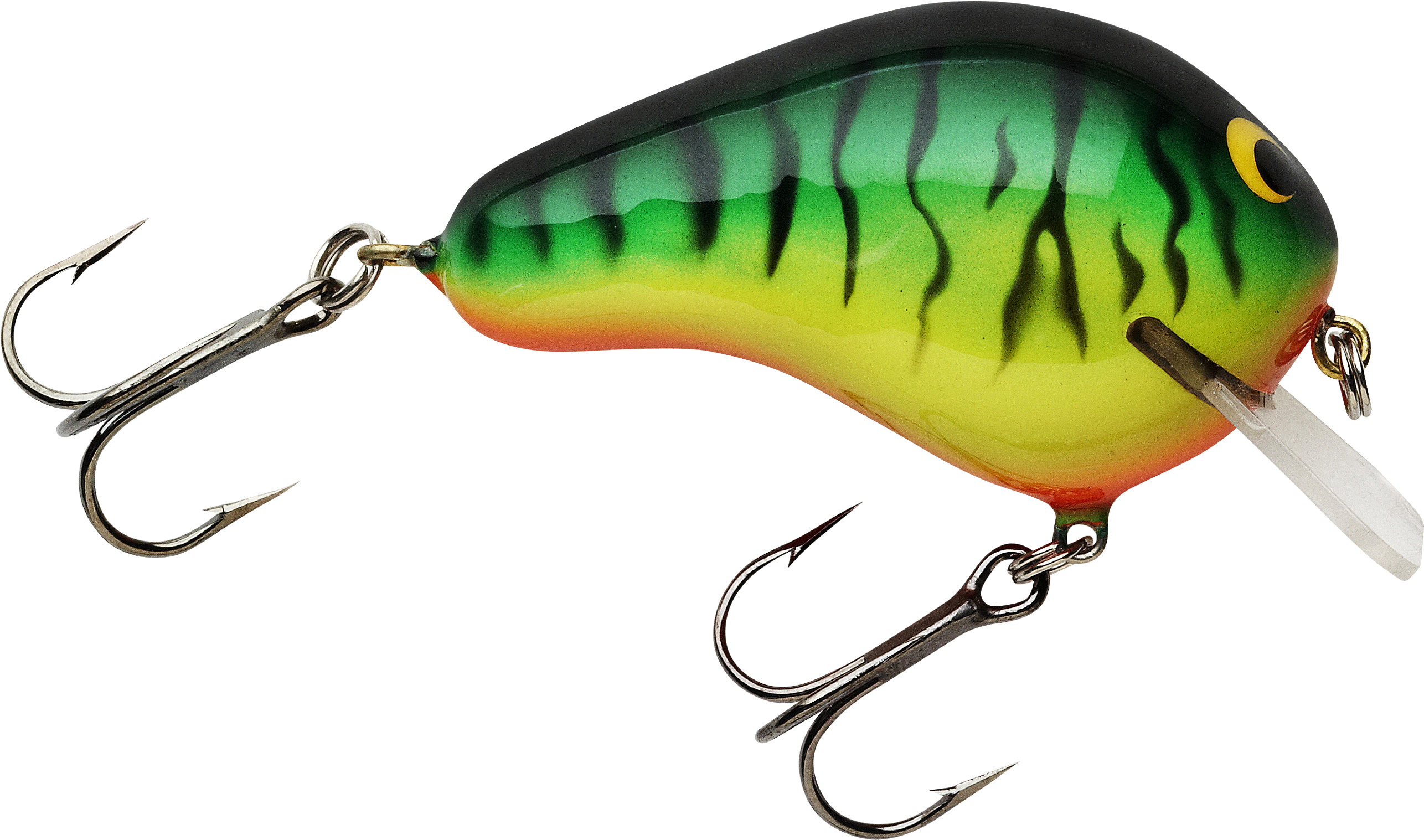 Bass Fishing Lures Clipart - Bagley Balsa B Lure - Gold Tennessee Shad (2600x1548)