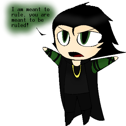 Little Loki By Tammiikat - Cartoon (468x470)