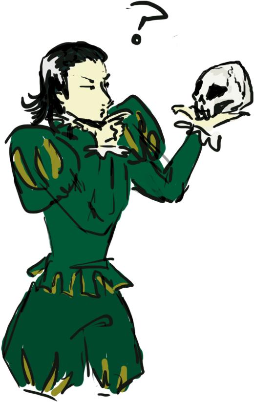 Loki Login For Kids - Hamlet Clipart (620x891)