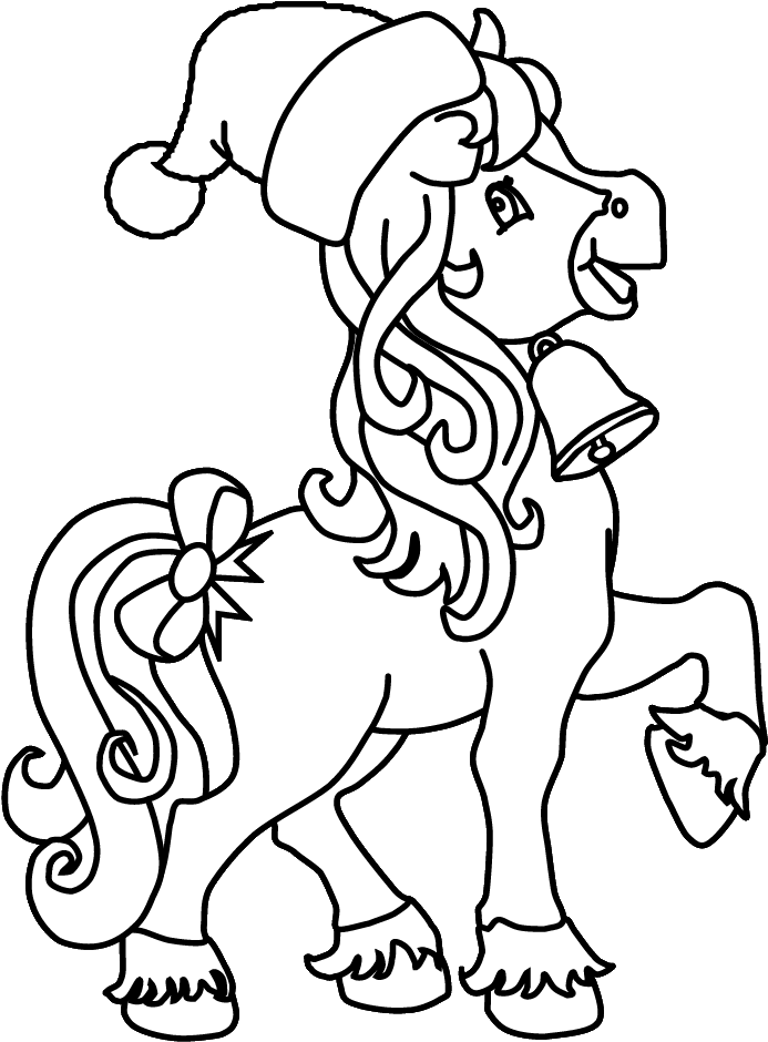 A Charming Little Girl In Angel Costume On Christmas - Coloring Pages For Girls (718x957)