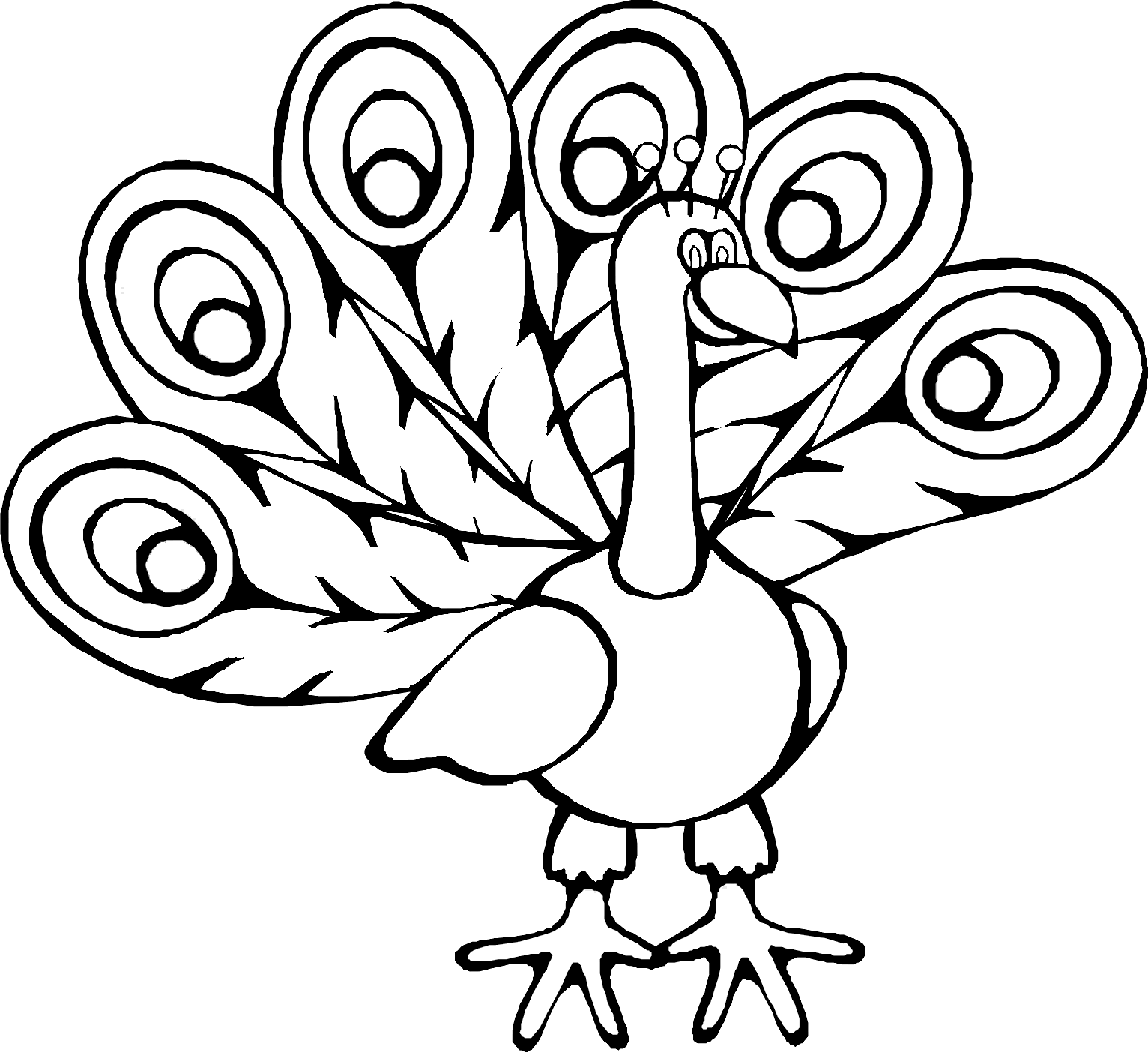 Bird Coloring Pages - Coloring Pages (1532x1403)