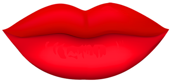 Red And Pink Lips - Lipstick (576x288)