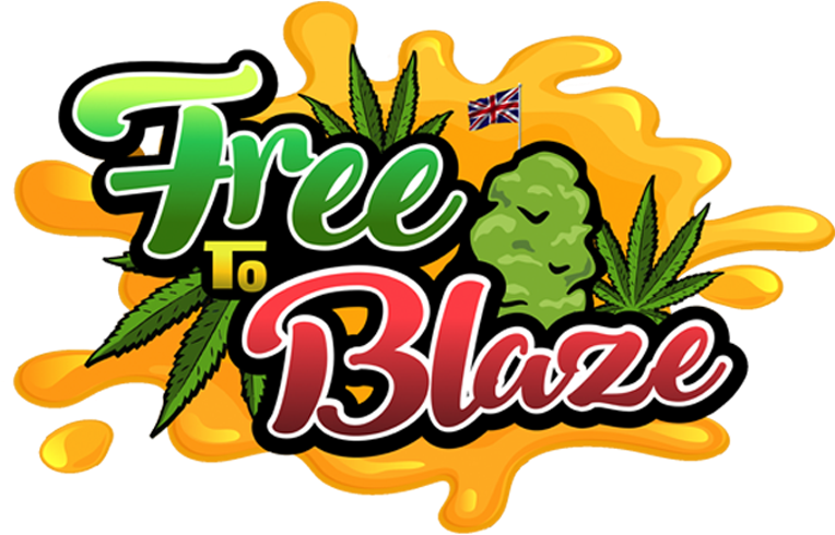 Free 2 Blaze Unisex T-shirt - Cannabis (1300x505)