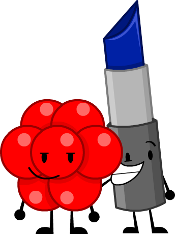 Berry And Lipstick By Meleeobjects4 - Cartoon (344x460)