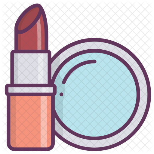 Lipstick, Mirror, Fashion, Makeup, Tool, Cosmetic, - Make Up Icon Png (512x512)