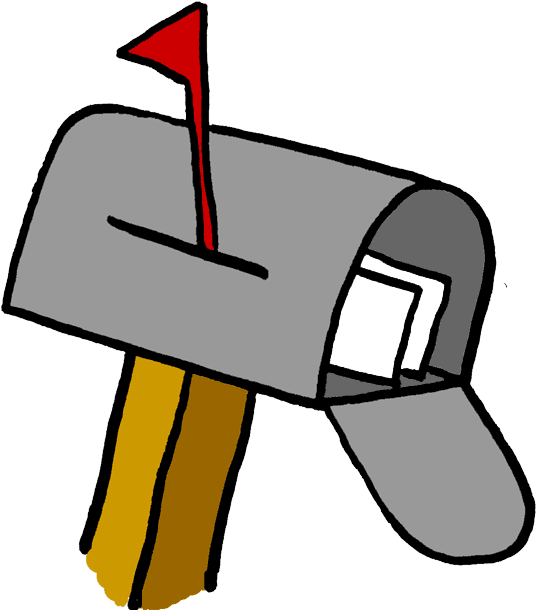 Mail - Post Office Clip Art (550x617)