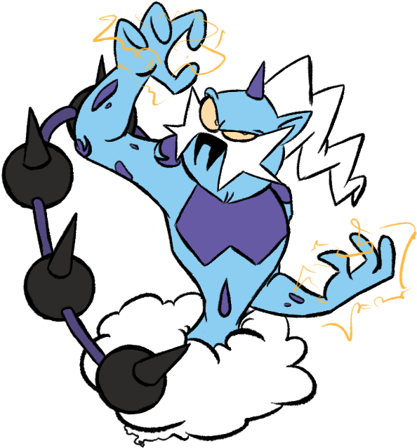 Thundurus Fan Art (628x641)