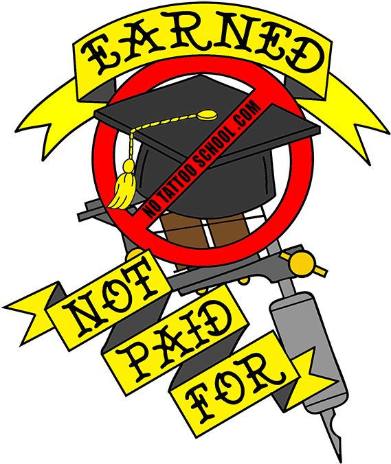 Tattoo School - No Tattoo School (600x692)