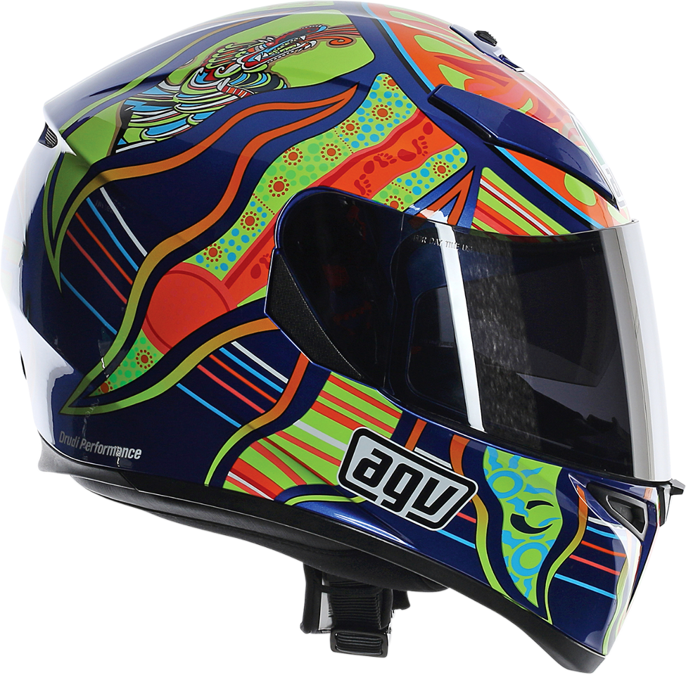 Agv Unisex Gloss K3 Sv 5 Continents Full Face Motorcycle - Agv K3 Sv 5 Continents (975x960)